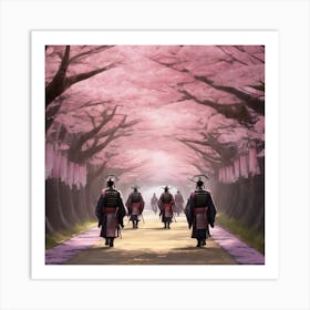 Sakura Blossoms Art Print