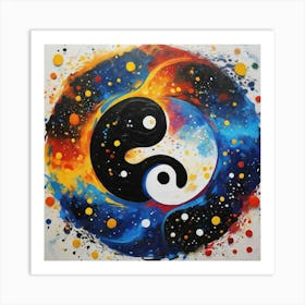 Yin Yang Art Print