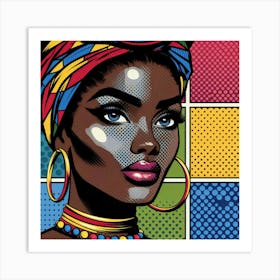 Tariro Pop African Woman Art Print