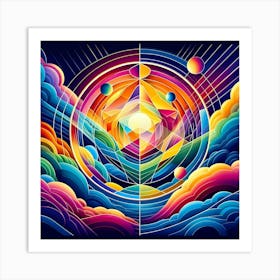 Psychedelic Art 33 Art Print