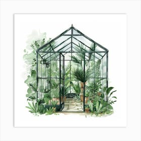 Greenhouse 1 Art Print