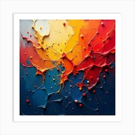 Abstract Painting 53 Art Print