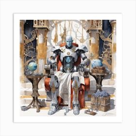 Throne Art Print