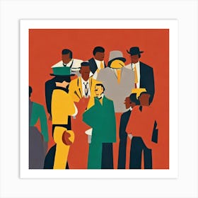 the people Art Print