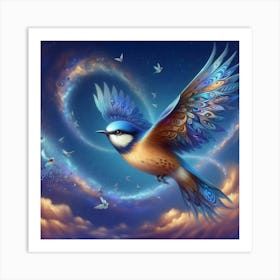 Bird In The Sky 1 Art Print