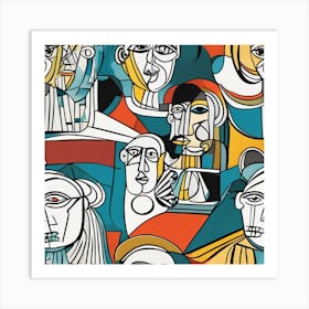 picasso art Art Print