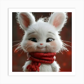 Cute Bunny 25 Art Print