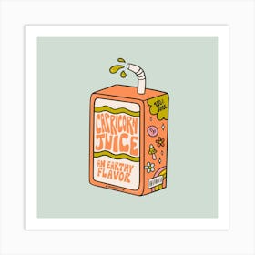 Capricorn Juice Box Art Print