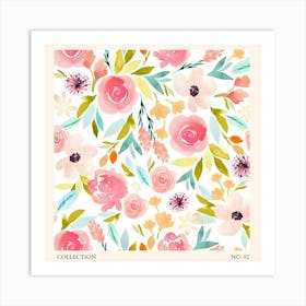 Floral 92 Art Print