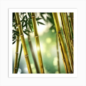 Bamboo Stock Photos & Royalty-Free Footage Art Print