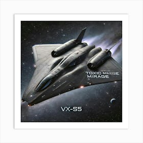 Vx S5 Toxic Mirage Low Observability Design Art Print