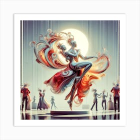 Dancers 2 Art Print