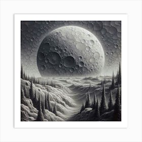 Moonscape Art Print