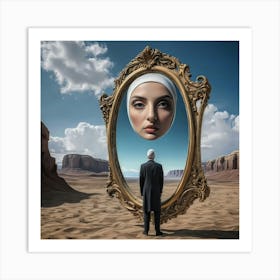 'Mirror' Art Print