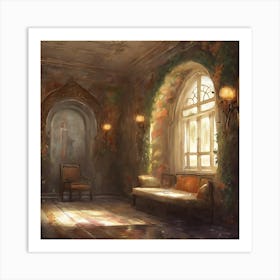 Room In A Castle 5 Art Print