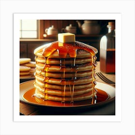 Stack Of Pancakes Art Print