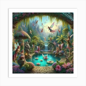 Fairy Garden 8 Art Print