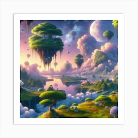 Dreamscape 105 Art Print