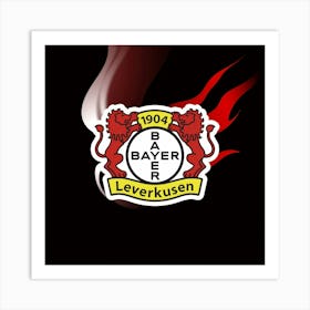 Bayer 04 Leverkusen Logo Wall Art 12 Art Print