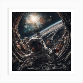 Astronaut Art Print