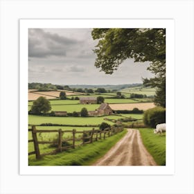 Country Road 3 Art Print