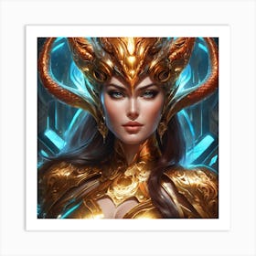 Elven Goddess Art Print