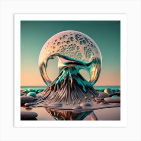 Sphere Of Water Art Print