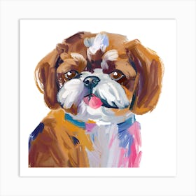 Shih Tzu 04 Art Print