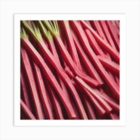 Rhubarb 41 Art Print