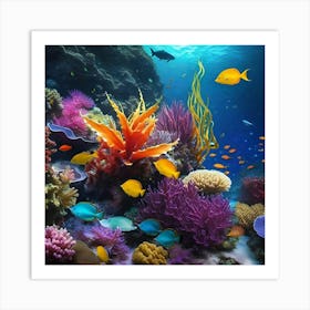 Coral Reef 11 Art Print