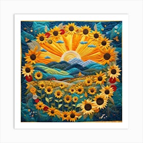 Sunflowers Art Print