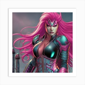 Pink Power Art Print