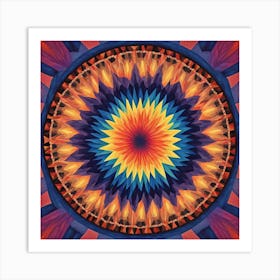 Mandala 10 Art Print