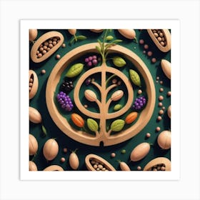 Legumes As A Logo Mysterious (5) Art Print