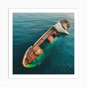 Shipwreck Art Print