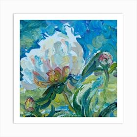 Peony Art Print