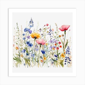 Wildflowers Art Print