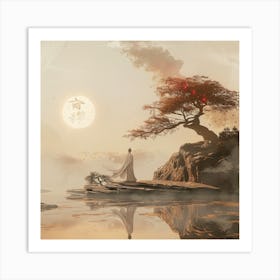 Asian Landscape Art Print