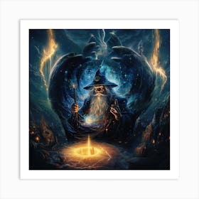 Wizard Of Odin Art Print