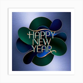 Happy New Year 2 Art Print