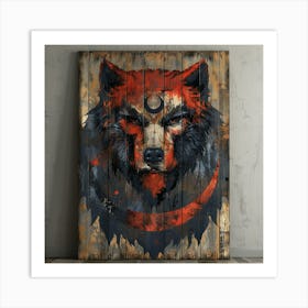 Wolf Art Art Print