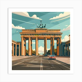 Brandenburg Gate 2 Art Print