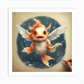 Koi Fish 1 Art Print