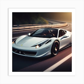 Ferrari 458 Italia Art Print