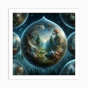 Enchanted Forest 1 Art Print