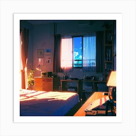 Bedroom 3 Art Print