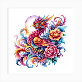 Chinese Dragon 5 Art Print