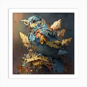 Bird Of The Forest Art Print