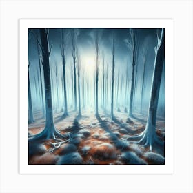 Dark Forest 8 Art Print