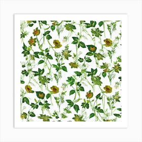 Floral Pattern 5 Art Print